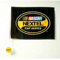 100% Polyester Car Flag (12"x16"/ 1 Side)